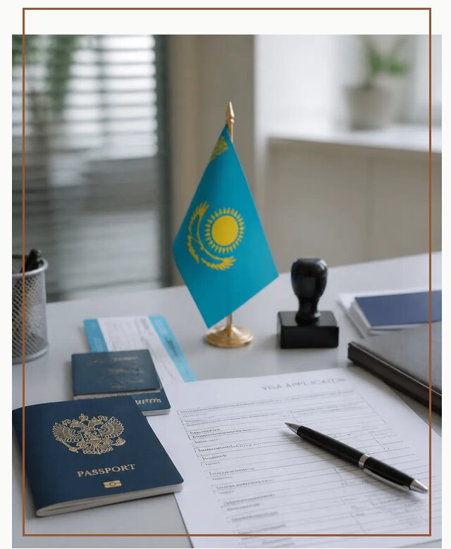 Оформление визы в Казахстан для поездки и работы в Лангепасе