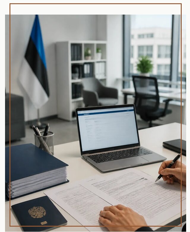 Оформление ВНЖ в Эстонии для переезда и легального проживания в Лангепасе