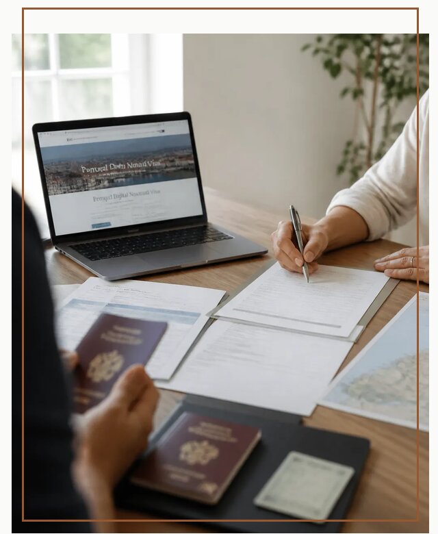Оформление Digital Nomad и ВНЖ Португалии в Лангепасе